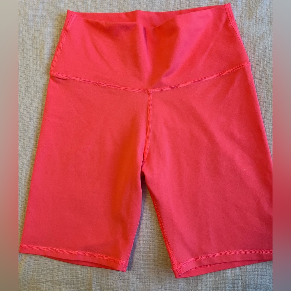 Neon Pink Aerie Athletic Bike Shorts size medium